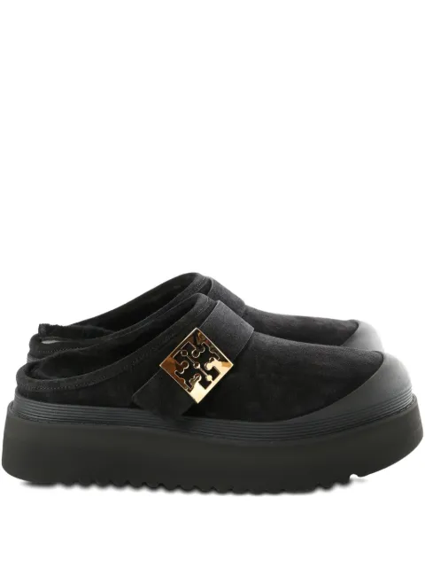 Tory Burch Mellow buckle platform mules Black 175366