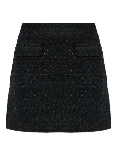 Gestuz Gzkeiko tweed mini skirt Black 10910716