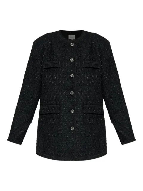 Gestuz Gzkeiko button embellished jacket Black 10910715