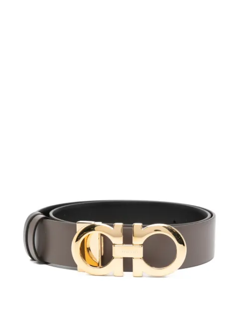 Ferragamo leather belt Grey 790100
