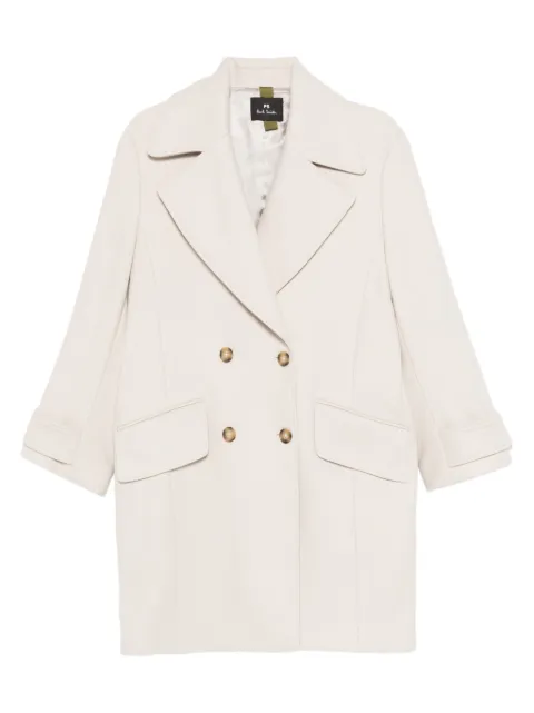 PS Paul Smith button-up pocket coat Neutrals W2R354CT21059