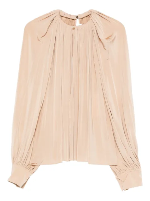 Ferragamo blouse with back slit detail Neutrals 788185