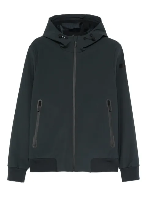 RRD hooded-neck zip-fastening jacket Grey W25044