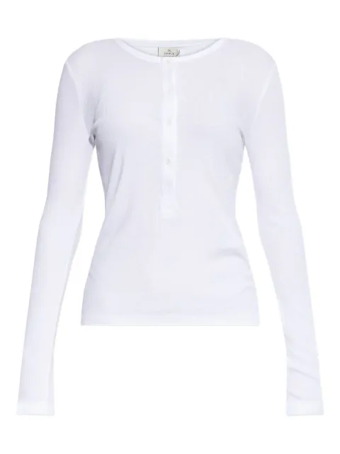 MUNTHE Grace ribbed T-shirt White 247112324769