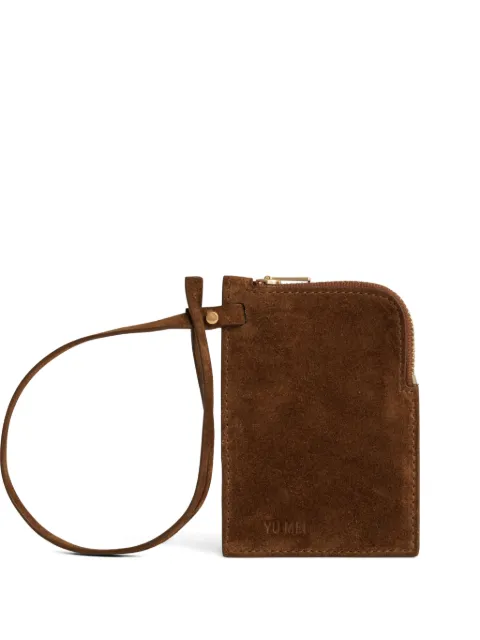 Yu Mei Greta zip clutch bag Brown 09421034804531