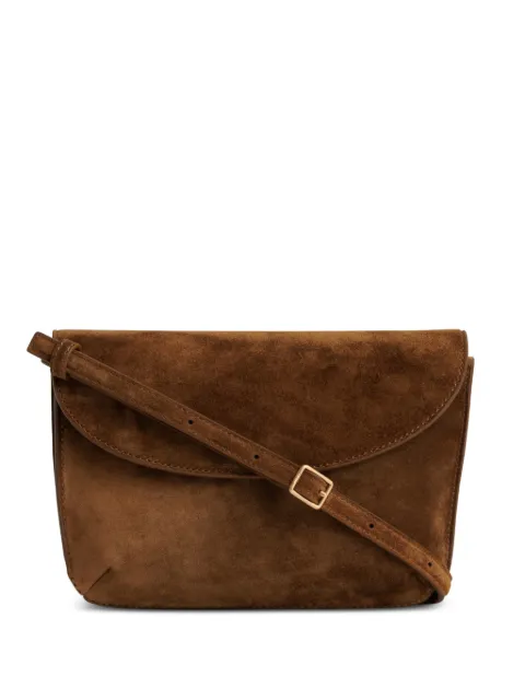Yu Mei Keriana suede cross body bag Brown 09421034804494