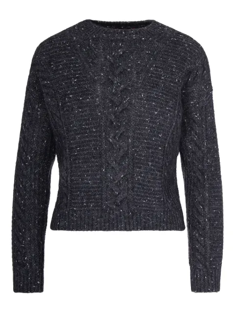 Max Mara cable-knit sweater Black 2526366112600