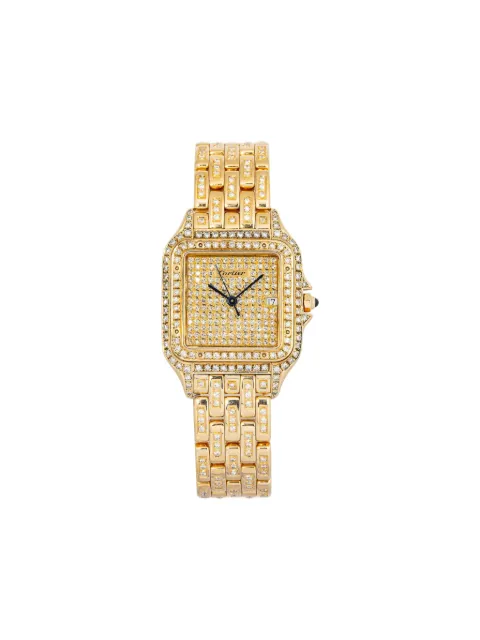 Cartier Panthere 18K yellow gold diamond 27mm Gold VINTAGE