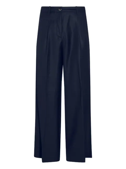 Nine In The Morning pleated tailored trousers Blue PE80U21