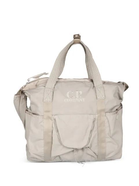 C.P. Company twill tote bag Neutrals 20CMAC182A110305G904