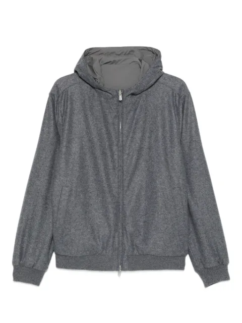 Fedeli Start zip-up hoodie Grey TU000618