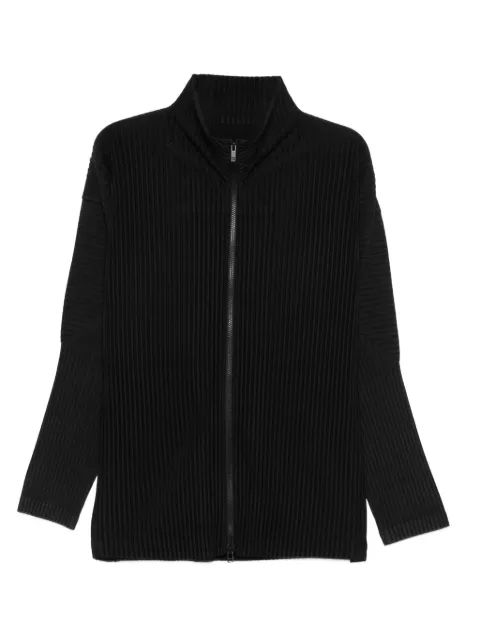 Homme Plissé Issey Miyake zip jacket Black HP59JL540