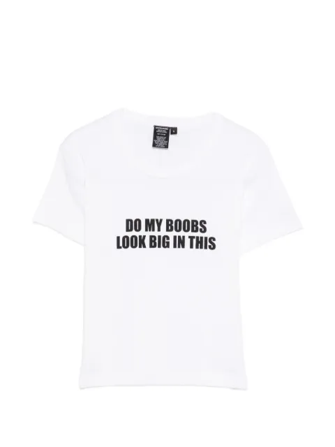 Cowboys of Habit lettering T-shirt White COH78986