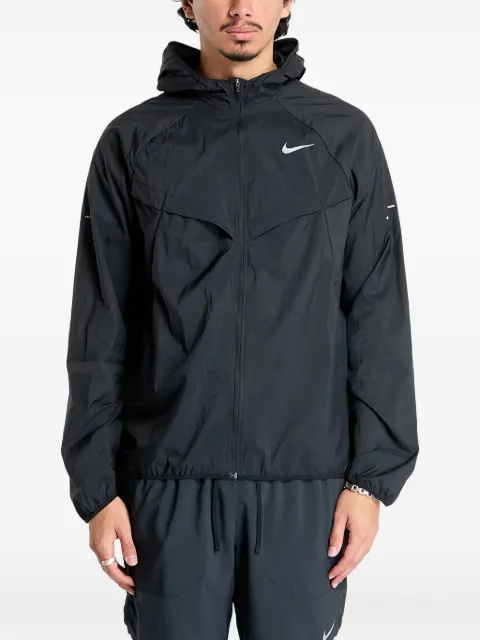 Nike Stride Repel UV hooded performance jacket Black HV4548