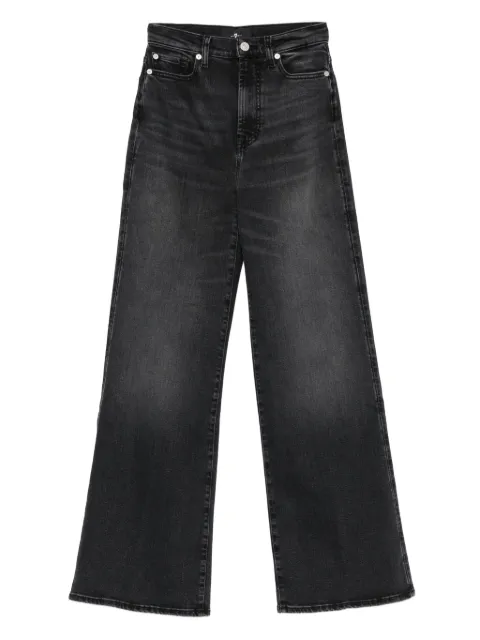 7 For All Mankind clean back pocket jeans Black 7UH00C321NU