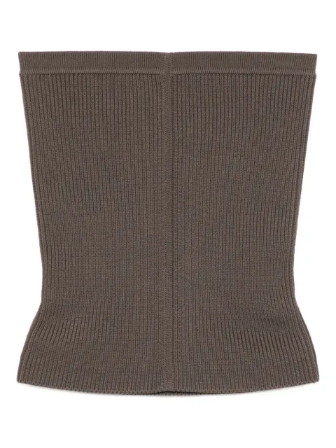 Rick Owens knitted tube top Brown RO02E4674KWVMH