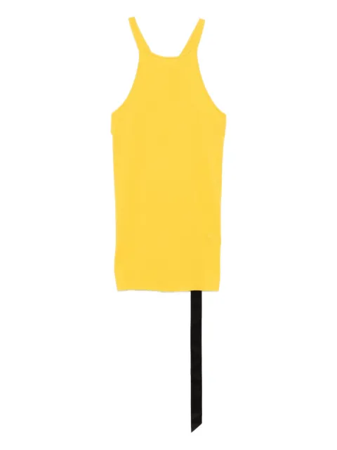 Rick Owens DRKSHDW Racer Back tank top Yellow DS02E7119RN