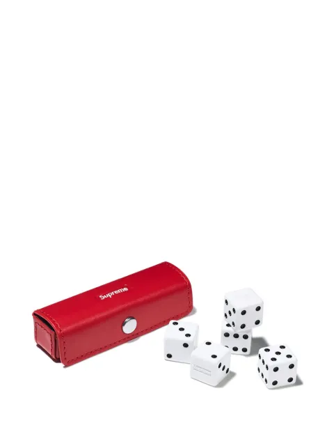 Supreme leather dice set Red SU26202