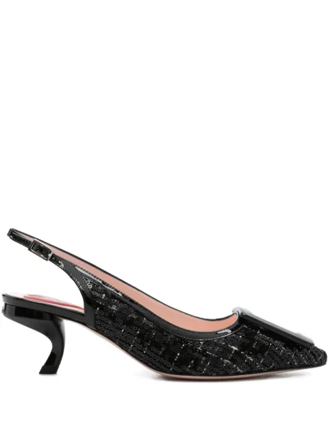 Roger Vivier buckle heeled pumps Black RVW63843940UMYB