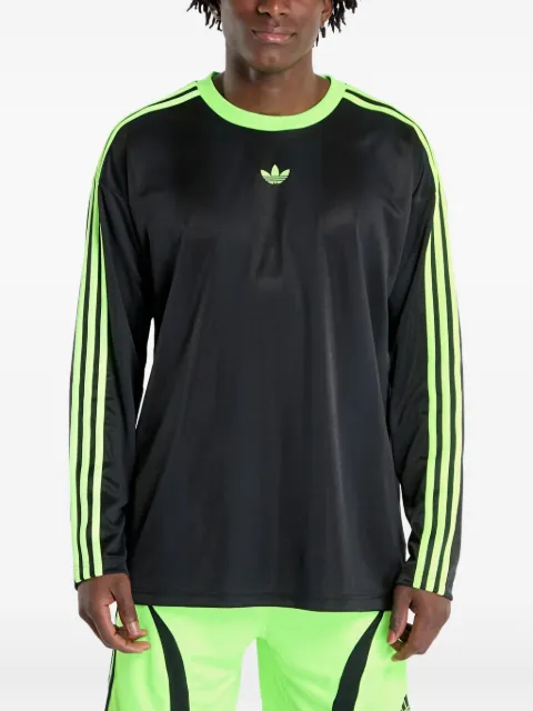 adidas jacquard long sleeve T-shirt Black JX1518