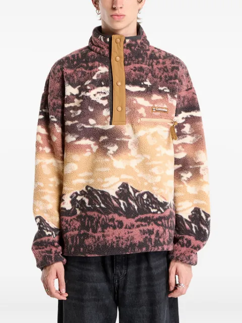 Columbia Helvetia™ II printed fleece sweater Brown 2098461225