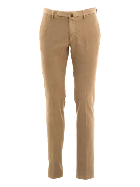 Incotex pressed-crease trousers Neutrals 1W003040969