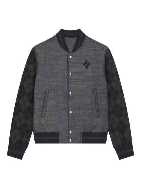Givenchy monogram 72 varsity jacket Blue BM011S5YCB
