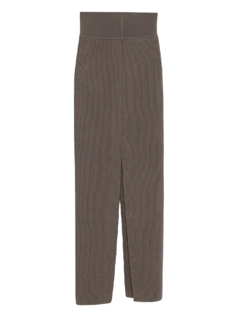 Rick Owens sliced skirt Brown RO02E4671KWVH