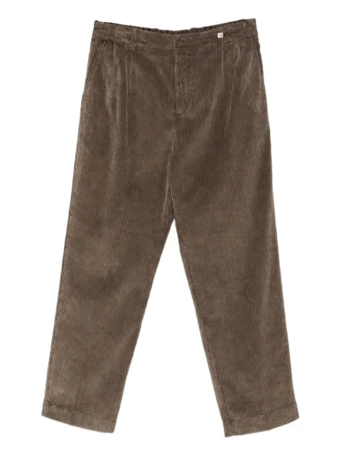 Myths Poseidone pleated corduroy trousers Brown 25WM24L310FR