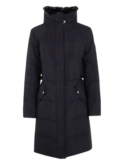 Lauren Ralph Lauren faux-fur collar coat Black 297P04093