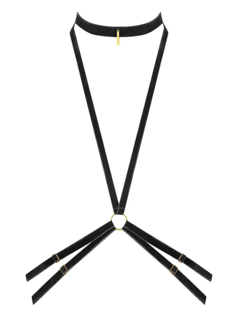 Maison Close velvet harness Black 608629