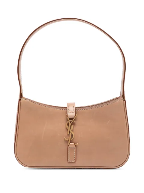 Saint Laurent Pre-Owned 2022 Mini Smooth Calfskin Le 5 a 7 Hobo shoulder bag Brown BTSR787BZBK3NEUM
