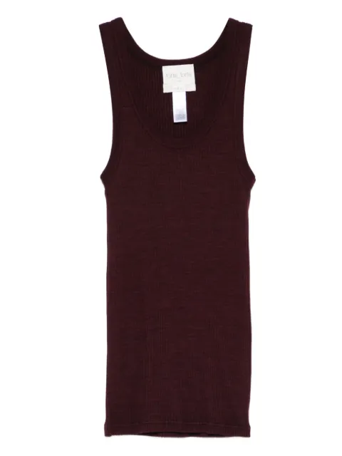 Forte Forte ribbed top Red 14427MYTSHIRT