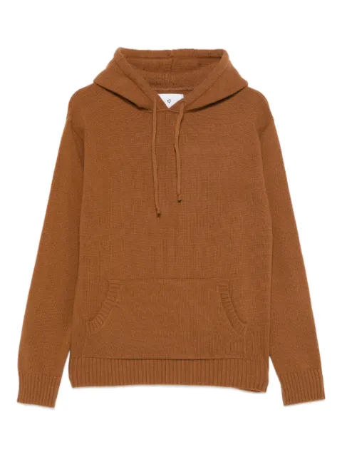 SEVEN GAUGE pouch-pocket hoodie Brown PUL001531572