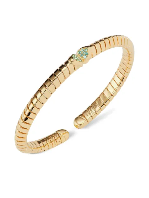 MARINA B 18K yellow gold Trisolina paraiba tourmaline bangle bracelet Gold BRTM01YPTS