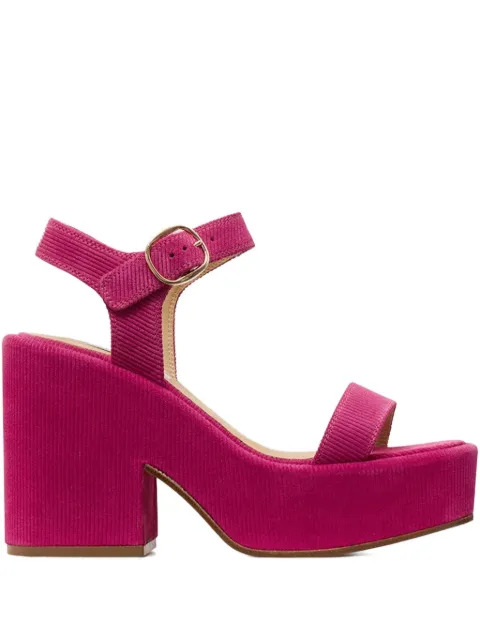Gabriela Hearst 110mm Iman platform sandals Pink 3268575SC022FUX