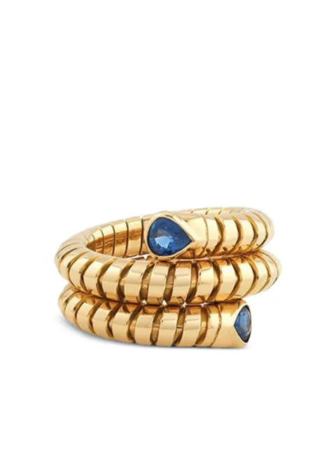 MARINA B 18K yellow gold sapphire trisola ring Gold RITS01YS7
