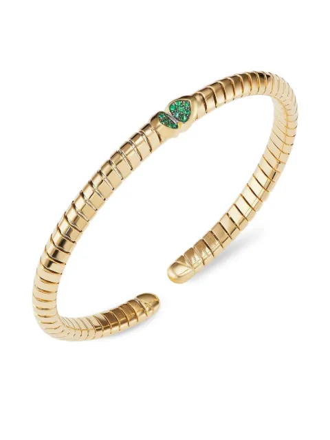 MARINA B 18K yellow gold Trisolina emerald bangle bracelet Gold BRTM01YES