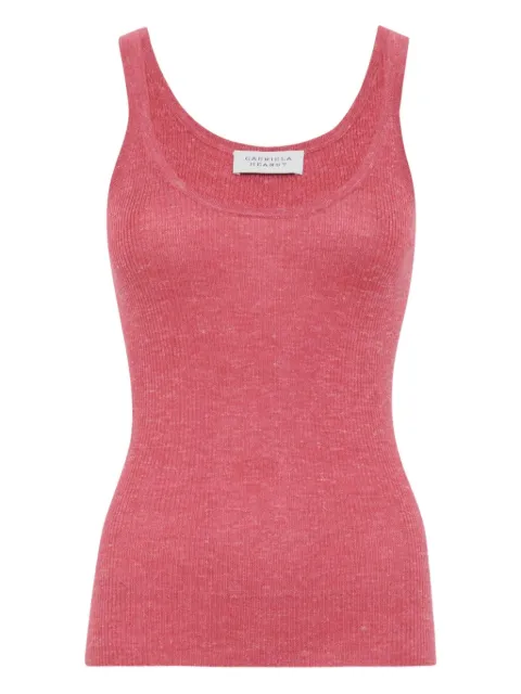 Gabriela Hearst Cinxia fine-ribbed tank top Pink 3269834A118FCH