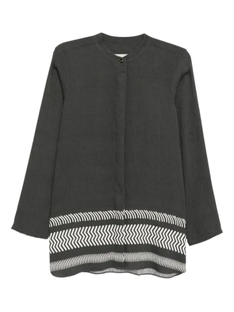 Bambah Metric Oriental shirt Grey BMRE2618