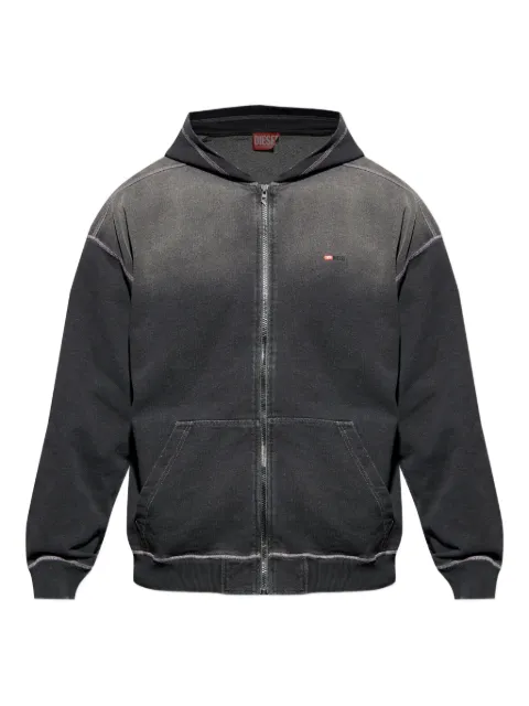 Diesel S-Blaxto zip-fastening hoodie Grey A199930PKAH