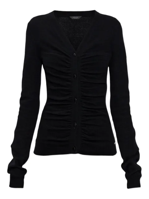 Balenciaga V-neck cardigan Black 849945T1765