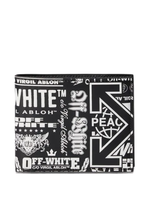 Off-White Heritage bi-fold wallet White OMNC094F25LEA0031001