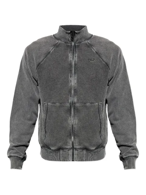 Diesel S-Wafy-Zip-Rag sweatshirt Grey A203110ALBU