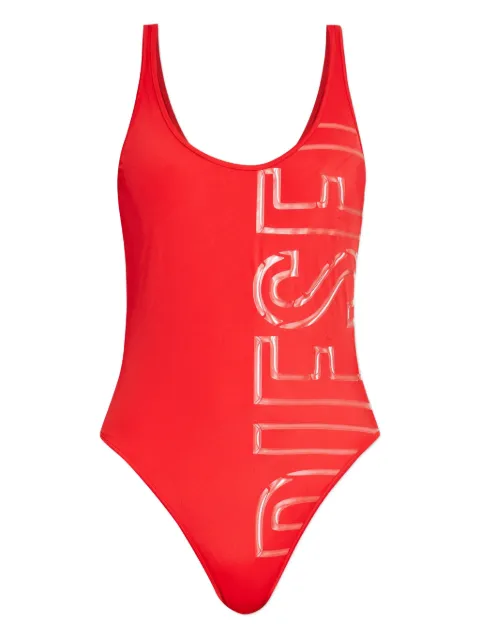 Diesel Pamela-D-Core logo swimsuit Red A202060PLCB