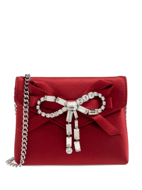 Jimmy Choo Soft Cardholder with chain Red SOFTCRDHLDRWCHNBOS