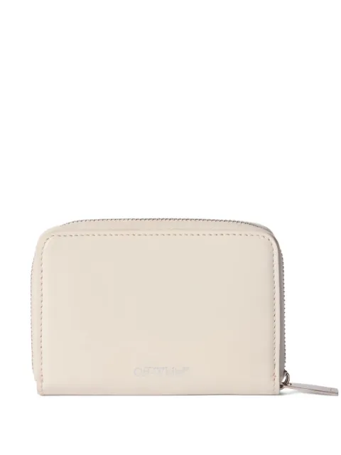 Off-White Jitney coin purse Neutrals OWNK001C99LEA0010410