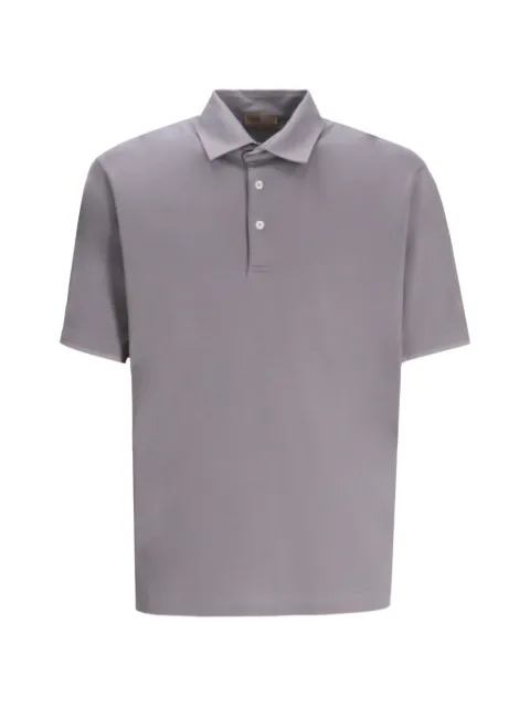 Herno short-sleeve polo shirt Grey JPL0010UR52052