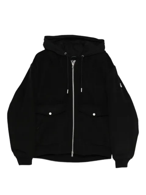 Moose Knuckles hooded zip jacket Black M35MW404313