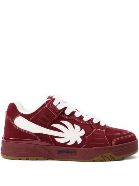 Palm Angels Venice suede sneakers Red PMIA101F25LEA0032801